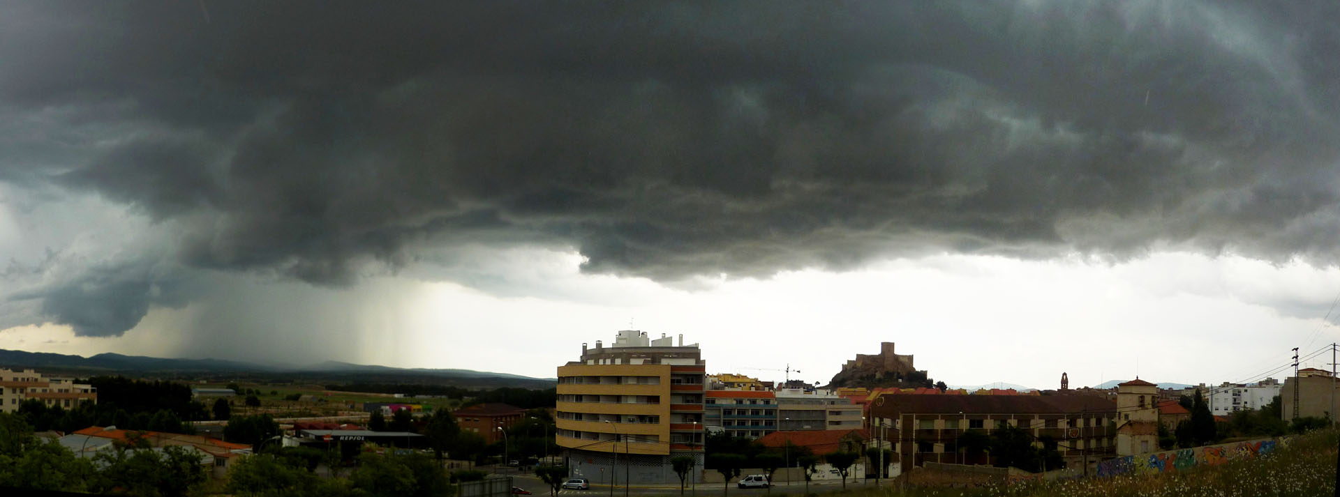 Tormenta formándose