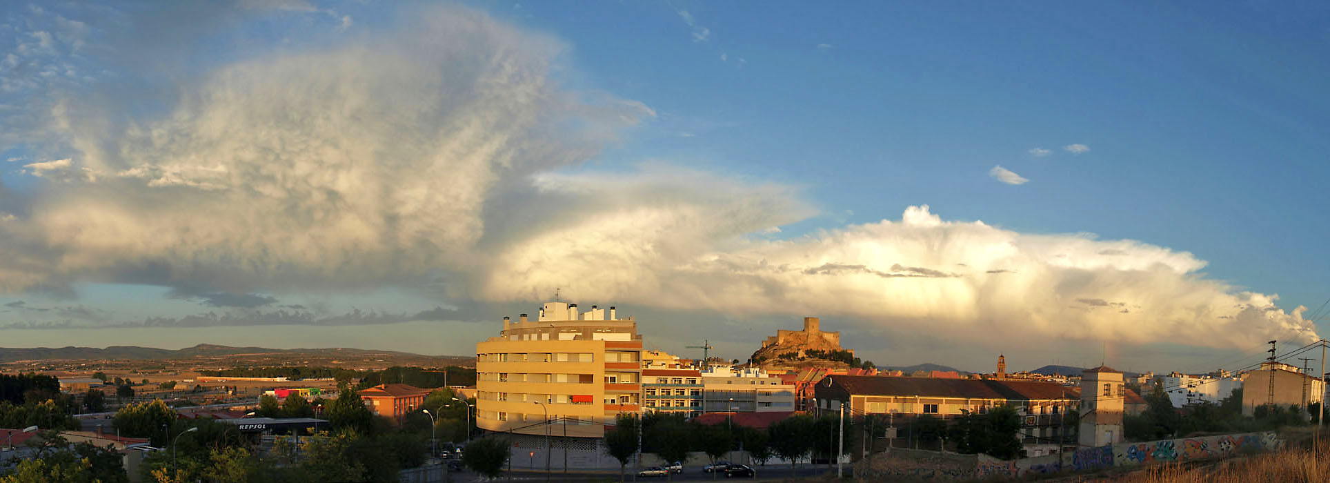 Yunques al atardecer